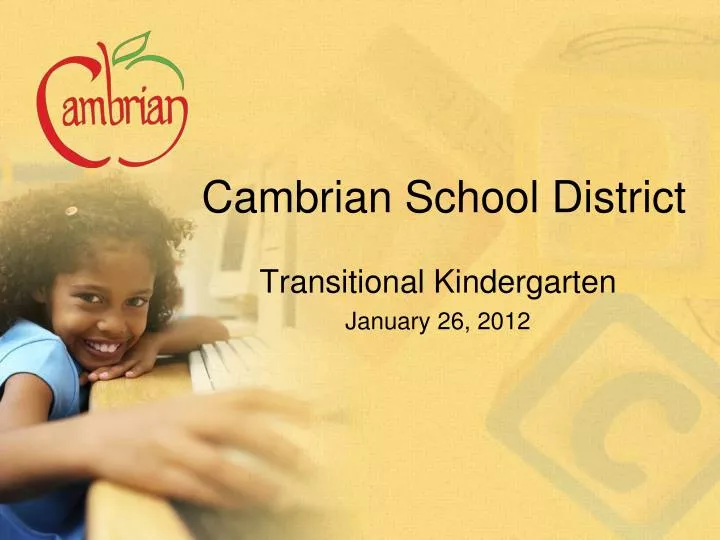 cambrian school district