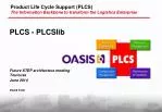 Product Life Cycle Support (PLCS) The Information Backbone to transform the Logistics Enterprise