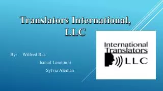 Translators International, LLC