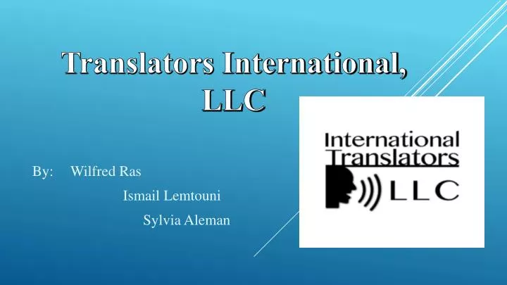 translators international llc