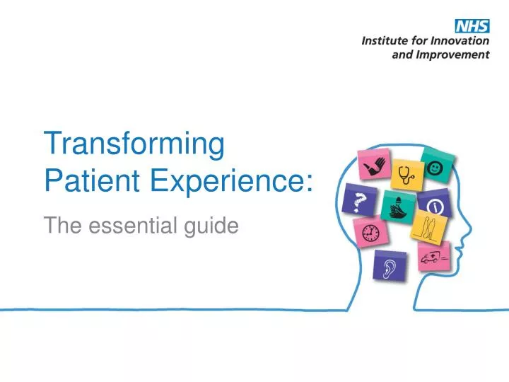 transforming patient experience