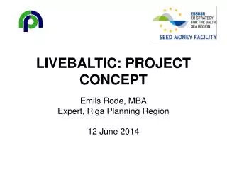 LiveBaltic: project concept