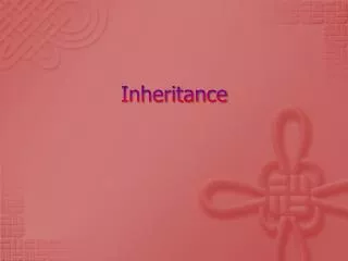 inheritance
