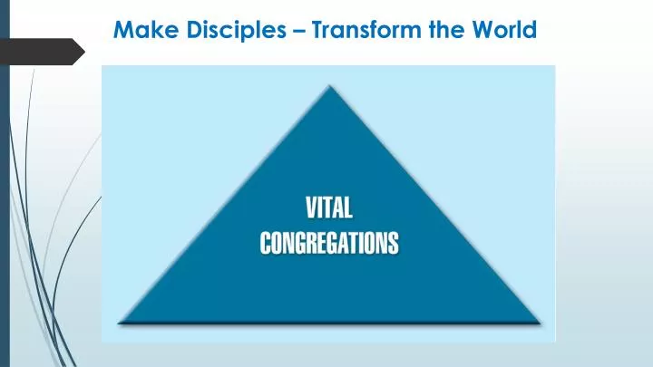 make disciples transform the world