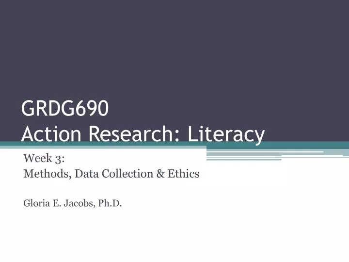 grdg690 action research literacy