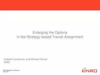 Enlarging the Options in the Strategy-based Transit Assignment