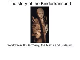 The story of the Kindertransport
