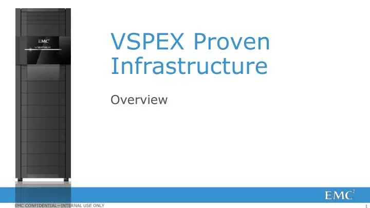 vspex proven infrastructure