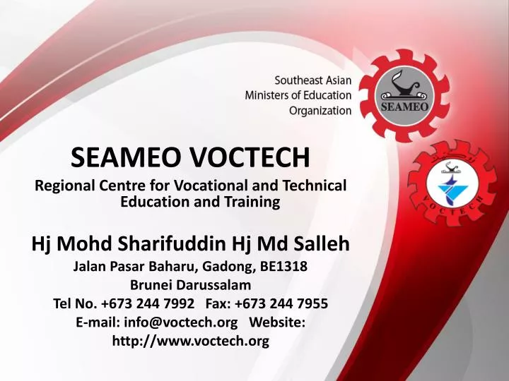 seameo voctech regional centre for vocational and technical education and training