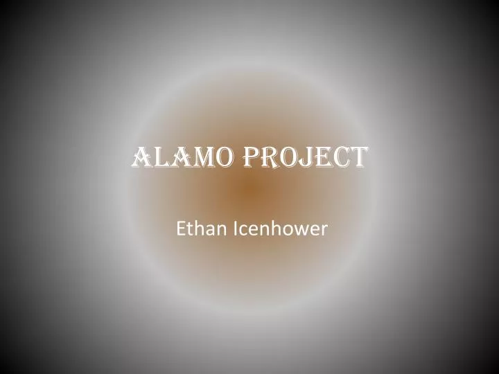 alamo project