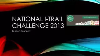 National i -Trail challenge 2013