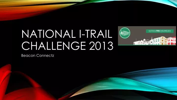 national i trail challenge 2013