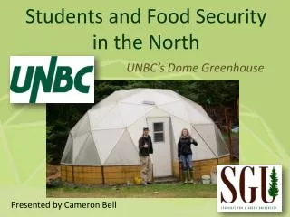Students and Food Security in the North
