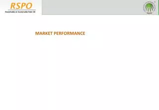 MARKET PERFORMANCE