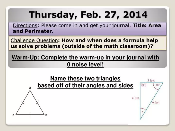 thursday feb 27 2014