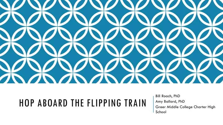 hop aboard the flipping train