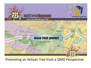 Promoting an Artisan Trail from a DMO Perspective