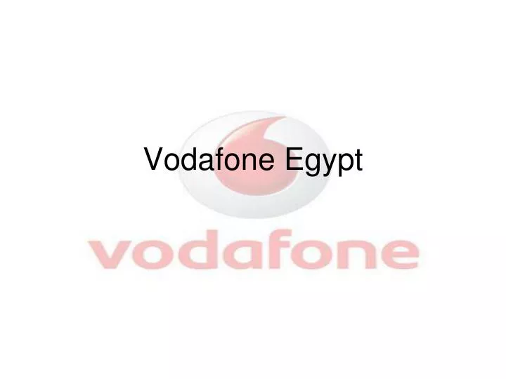 vodafone egypt