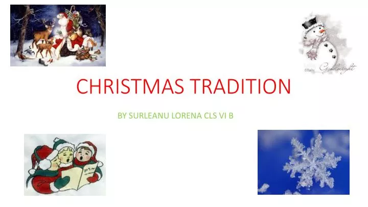 christmas tradition