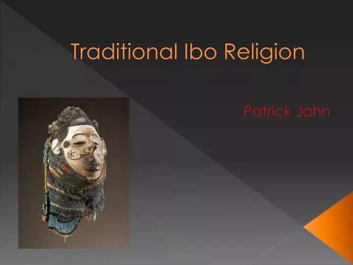 traditional ibo religion
