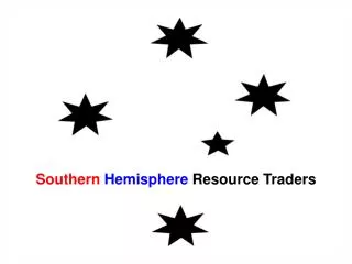 Southern Hemisphere Resource Traders