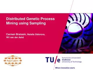 Distributed Genetic Process Mining using Sampling