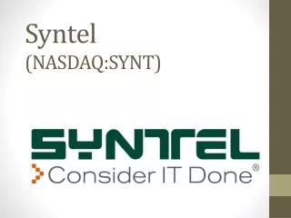 Syntel (NASDAQ:SYNT)