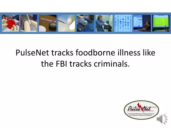 pulsenet tracks foodborne illness like the fbi tracks criminals