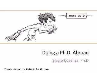Doing a Ph.D. Abroad