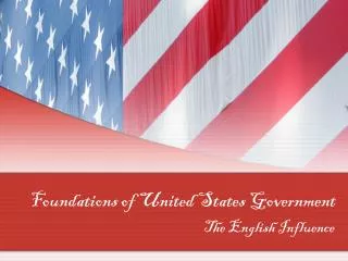 Foundations of United States Government