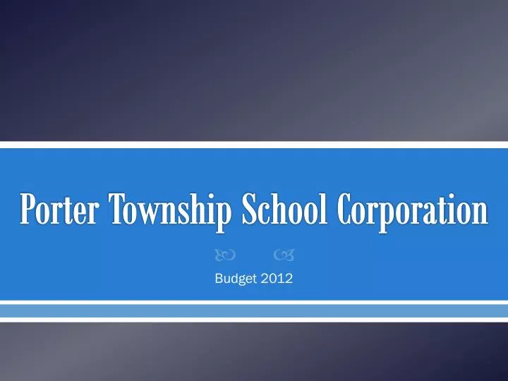 porter township school corporation