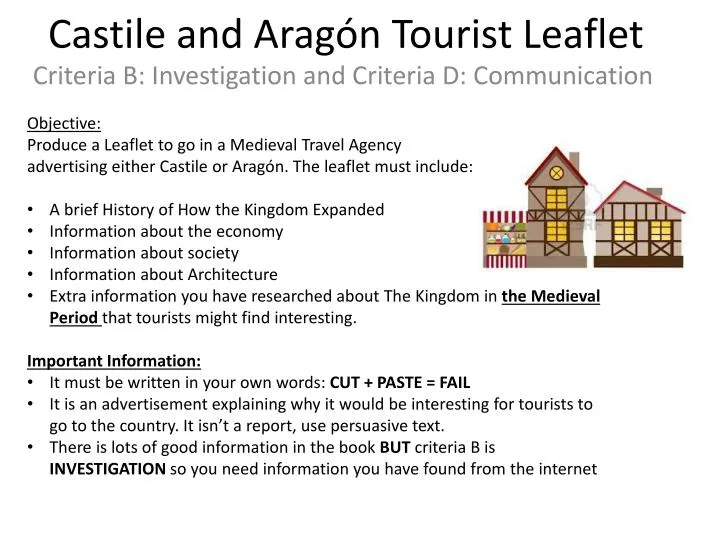 castile and arag n tourist leaflet