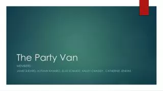 The Party Van