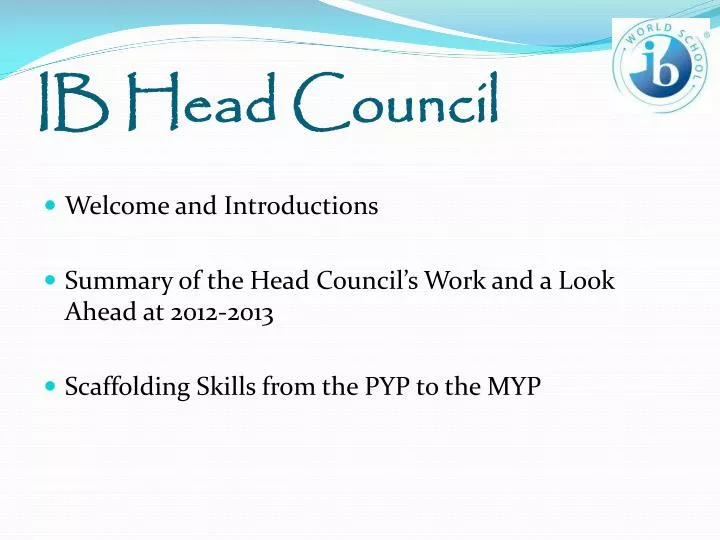 ib head council