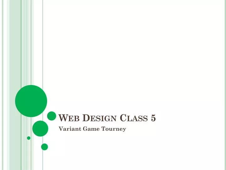 web design class 5