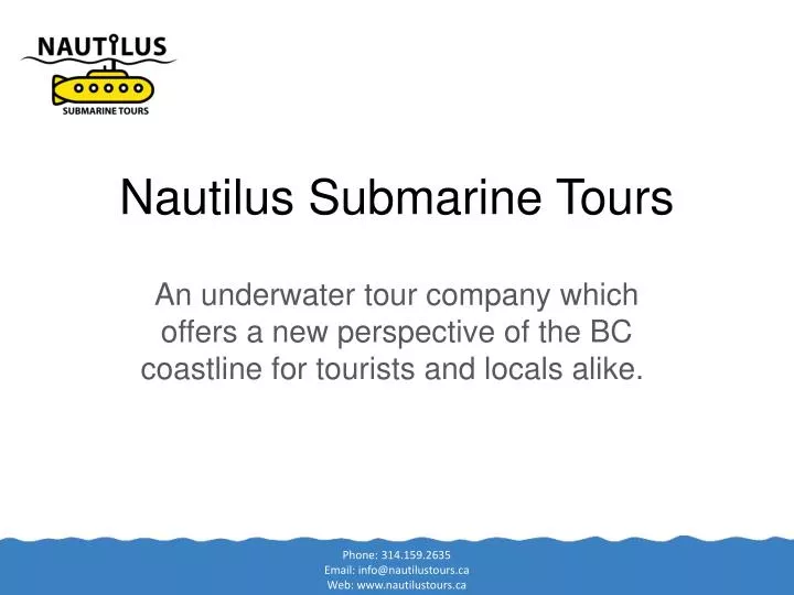 nautilus submarine tours