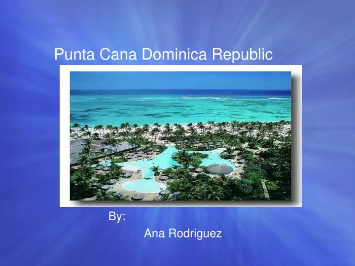 punta cana dominica republic