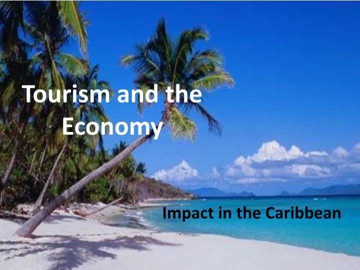 tourism and the economy