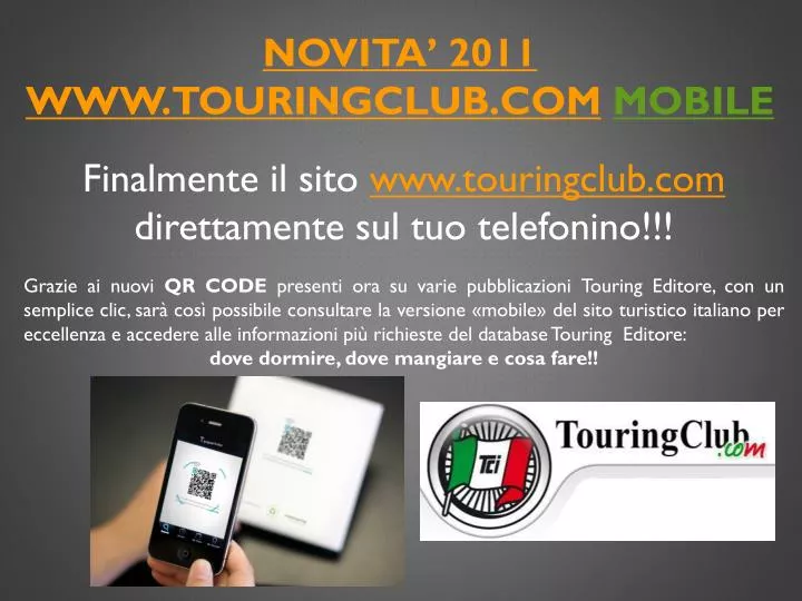 novita 2011 www touringclub com mobile