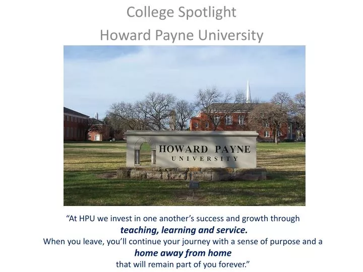 howard payne university