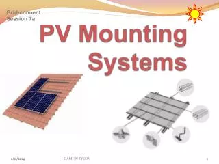 PV Mounting Systems