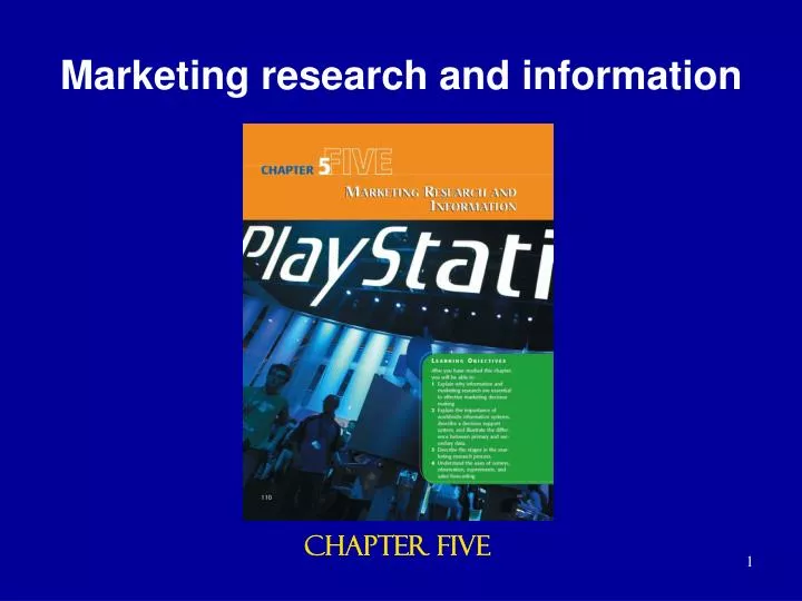 marketing research and information