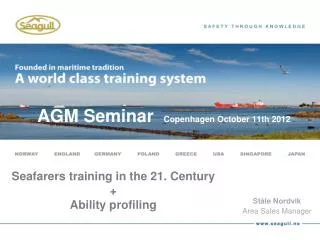 AGM Seminar Copenhagen October 11th 2012