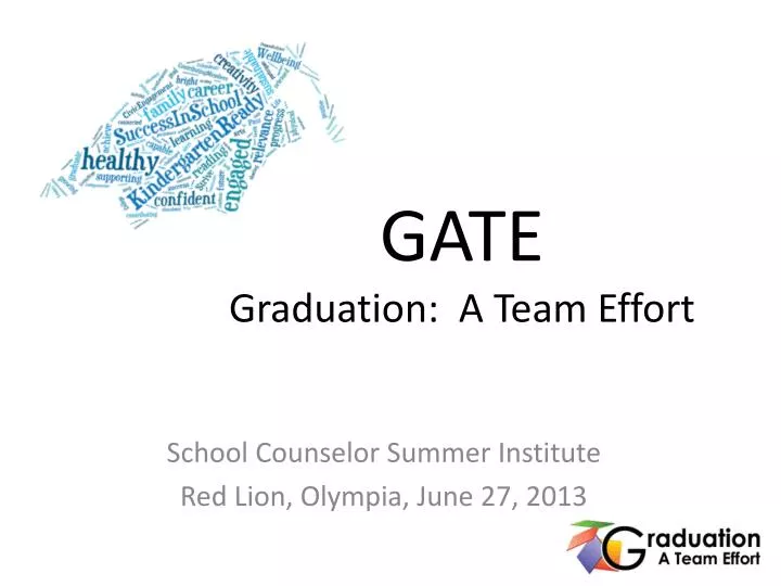 gate graduation a team effort