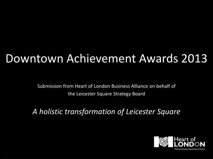downtown achievement awards 2013