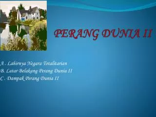 perang dunia ii