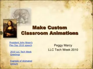 Make Custom Classroom Animations