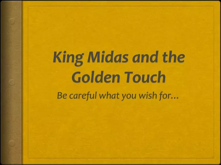 Quotes about Midas (33 quotes)