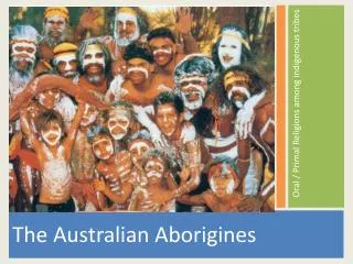 The Australian Aborigines