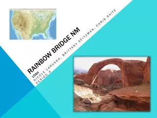 Rainbow Bridge NM Utah